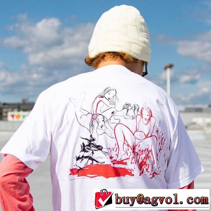 さらに魅力的 2色可選  Tシャツ/半袖 Supreme FW19 Week7 Heroines Tee  １点限り！VIPセール