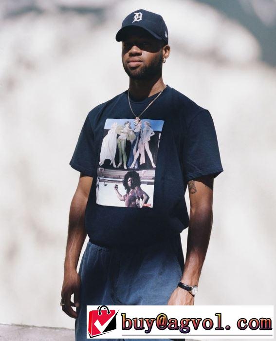 Tシャツ/半袖 2色可選 Supreme 19FW American Picture Tee  差をつけたい人にもおすすめ