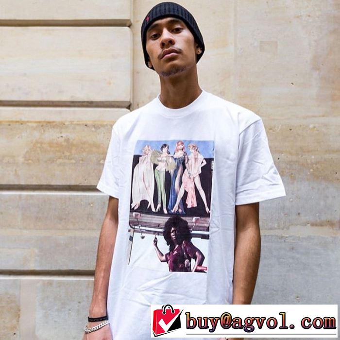 Tシャツ/半袖 2色可選 Supreme 19FW American Picture Tee  差をつけたい人にもおすすめ
