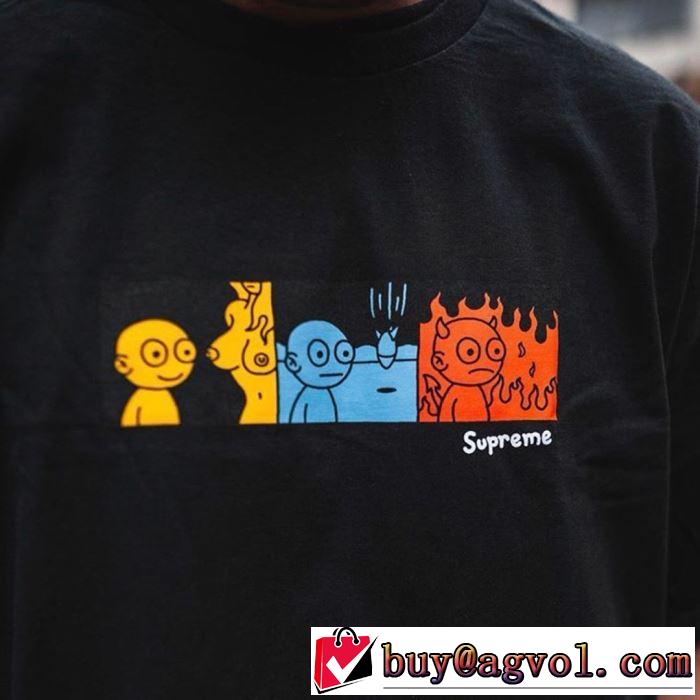 Supreme 19FW Life Tee  2色可選 20新作です Tシャツ/半袖 トレンド最先端のアイテム