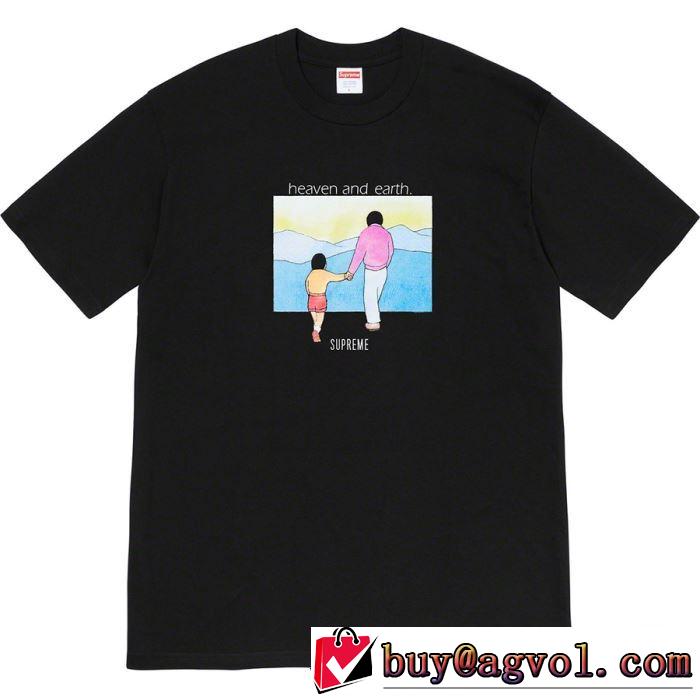 2色可選 Supreme 19FW Heaven And Earth Tee  シュプリーム SUPREME Tシャツ/半袖 さらに魅力的