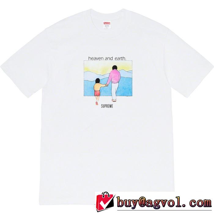 2色可選 Supreme 19FW Heaven And Earth Tee  シュプリーム SUPREME Tシャツ/半袖 さらに魅力的