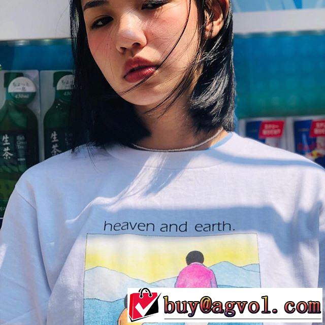 2色可選 Supreme 19FW Heaven And Earth Tee  シュプリーム SUPREME Tシャツ/半袖 さらに魅力的