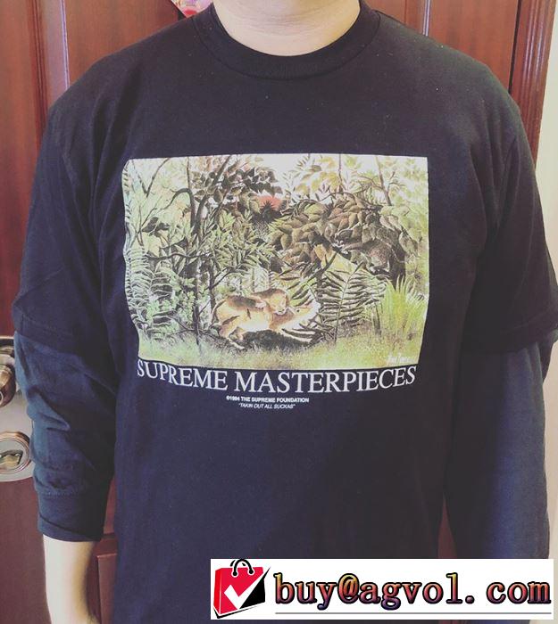 20新作です 半袖Tシャツ 2色可選 ストリート界隈でも人気 シュプリーム SUPREME デザインお洒落