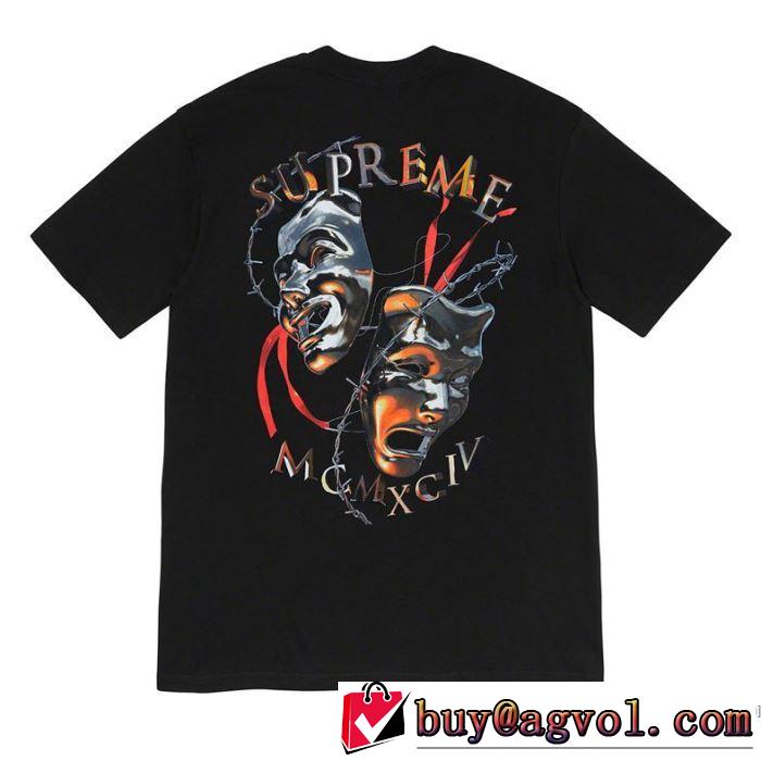2色可選 シュプリームファッショニスタを中心に新品が非常に人気  SUPREME 2020春新作 半袖Tシャツ