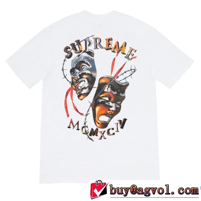 2色可選 シュプリームファッショニスタを中心に新品が非常に人気  SUPREME 2020春新作 半袖Tシャツ
