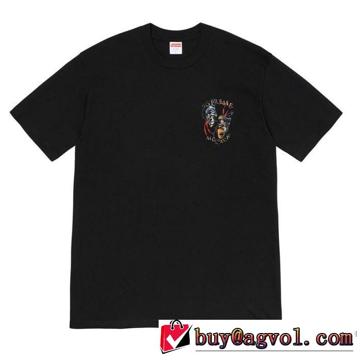 2色可選 シュプリームファッショニスタを中心に新品が非常に人気  SUPREME 2020春新作 半袖Tシャツ