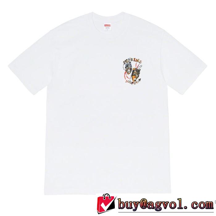 2色可選 シュプリームファッショニスタを中心に新品が非常に人気  SUPREME 2020春新作 半袖Tシャツ
