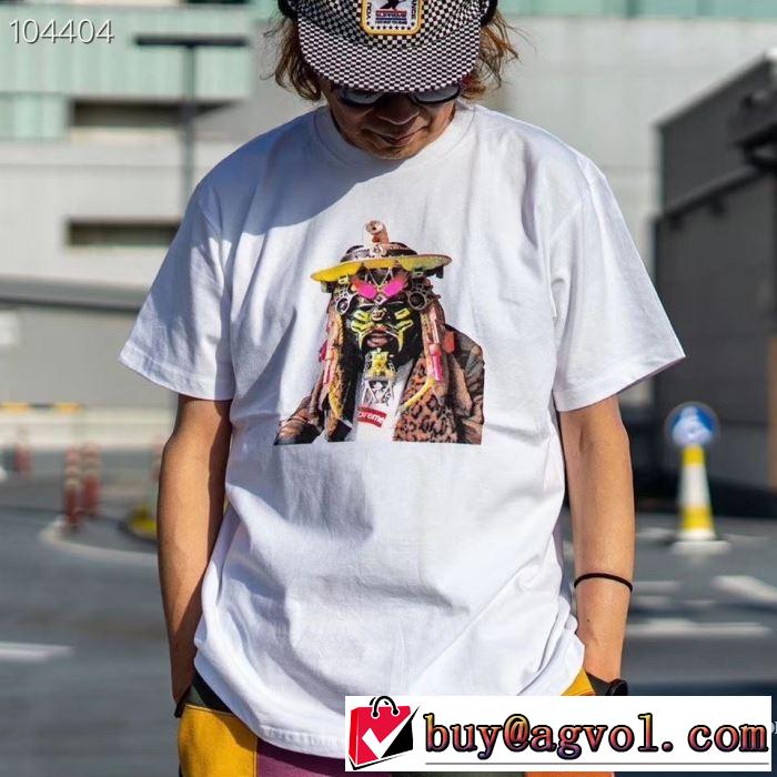 高級感のある素材 多色可選 半袖Tシャツ 幅広いアイテムを展開 シュプリーム 海外でも人気なブランド SUPREME