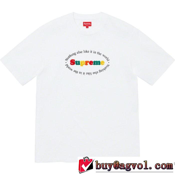 2色可選 シュプリームおしゃれな人が持っている  SUPREME １点限り！VIPセール 半袖Tシャツ おしゃれ刷新に役立つ