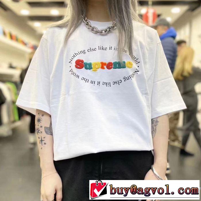 2色可選 シュプリームおしゃれな人が持っている  SUPREME １点限り！VIPセール 半袖Tシャツ おしゃれ刷新に役立つ