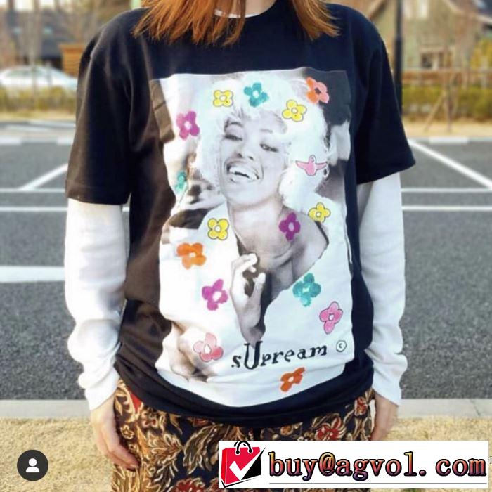 コーデの完成度を高める 4色可選 半袖Tシャツ オススメのアイテムを見逃すな シュプリーム SUPREME