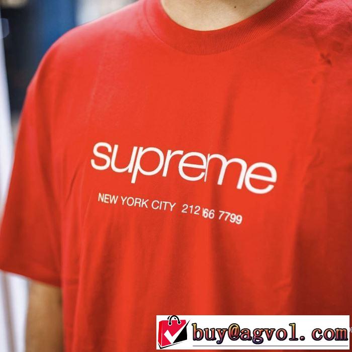 シュプリーム 多色可選 手頃価格でカブり知らず SUPREME 価格も嬉しいアイテム 半袖Tシャツ