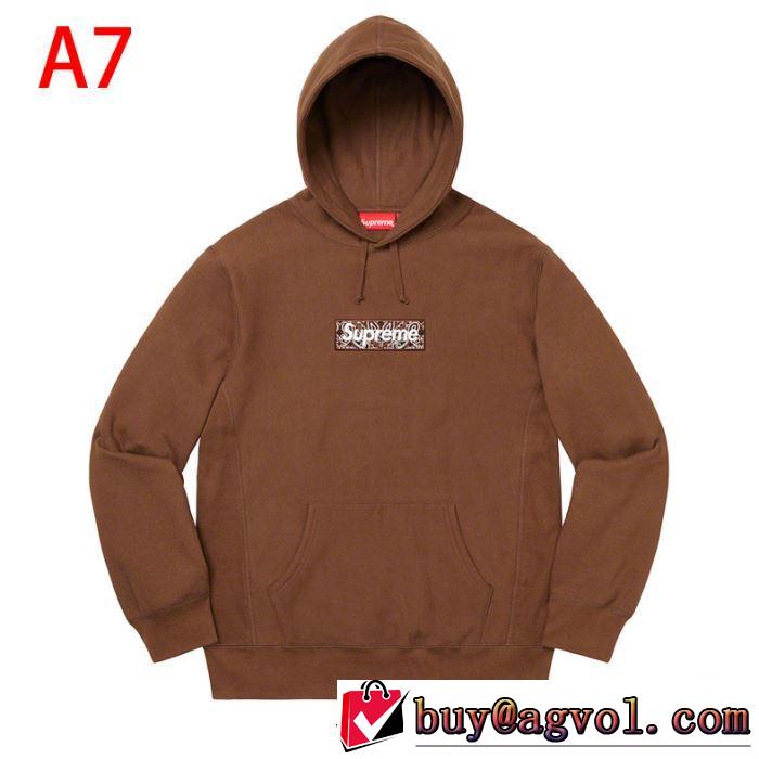 お値段もお求めやすい 多色可選 パーカー SUPREME Bandana Box Logo Hooded Sweatshirt 2020年春夏コレクション