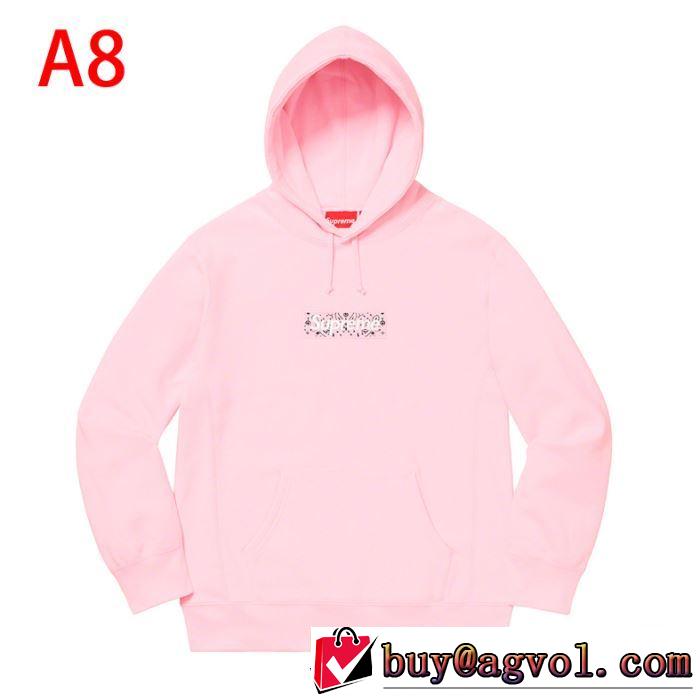 お値段もお求めやすい 多色可選 パーカー SUPREME Bandana Box Logo Hooded Sweatshirt 2020年春夏コレクション