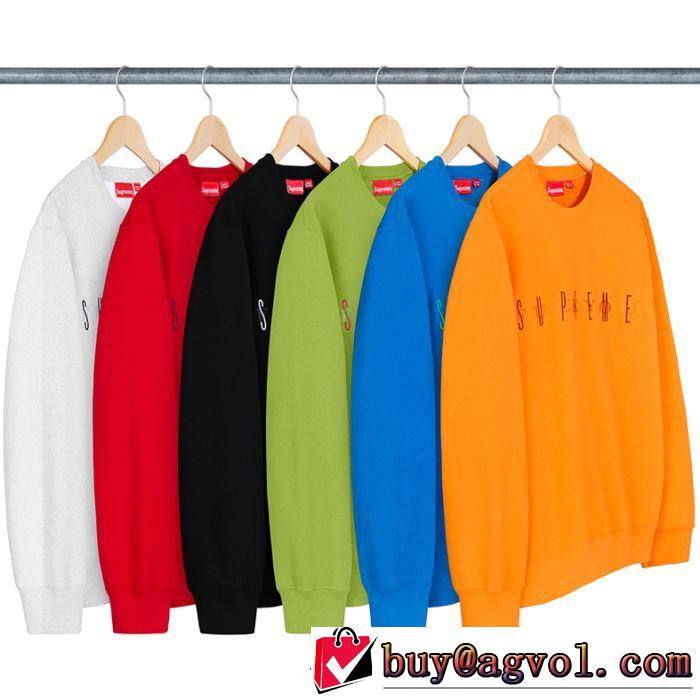 20SSトレンド Supreme 19FW Fuck You Crewneck 多色可選 2年以上連続１位獲得 プルオーバーパーカー