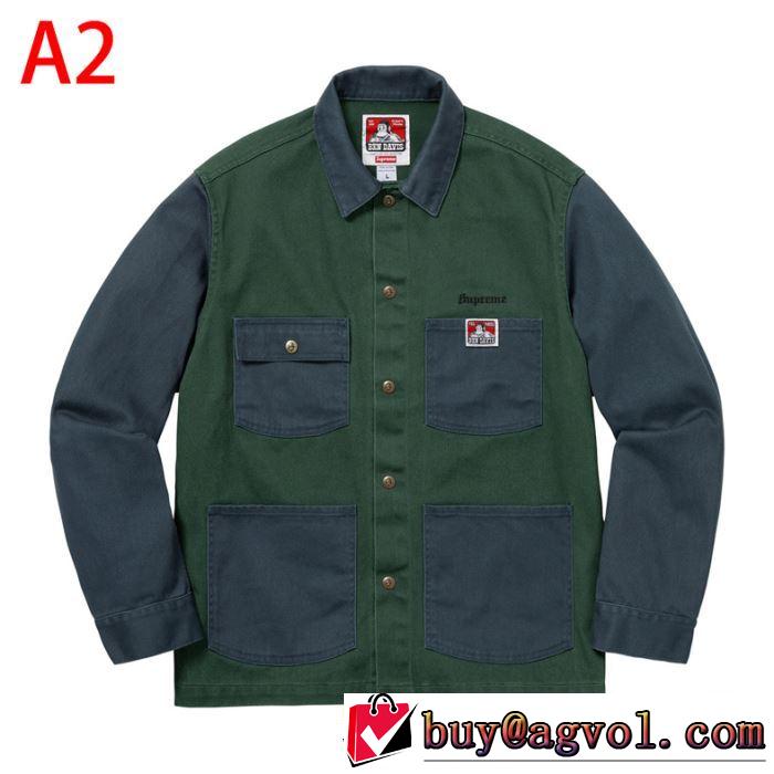 2色可選  Supreme 19FW Ben Davis Chore Coat シュプリーム SUPREME トップス おしゃれ刷新に役立つ