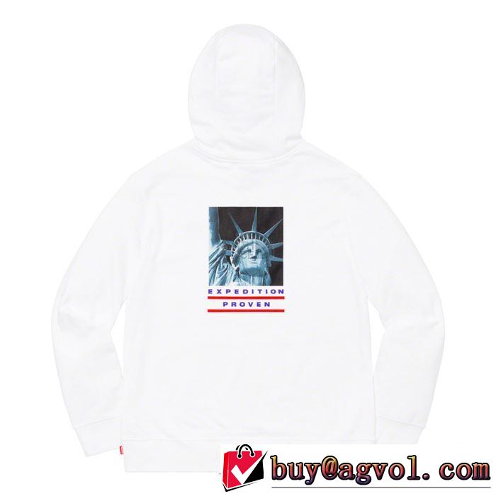 おしゃれに大人の必見 2色可選  Supreme 19FW TNF Statue of Liberty Hooded パーカー