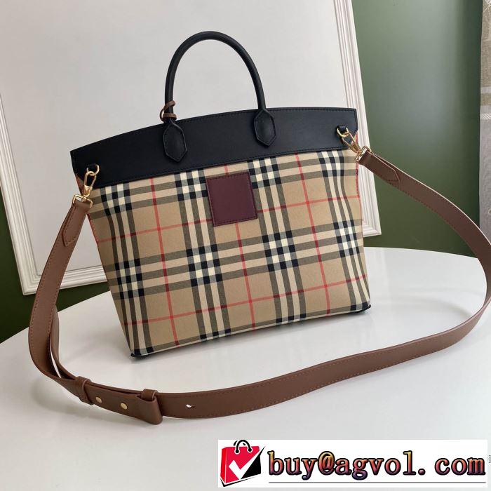レディースバッグ 普段見ないデザインばかり バーバリー大人気柄  BURBERRY 価格帯が低い