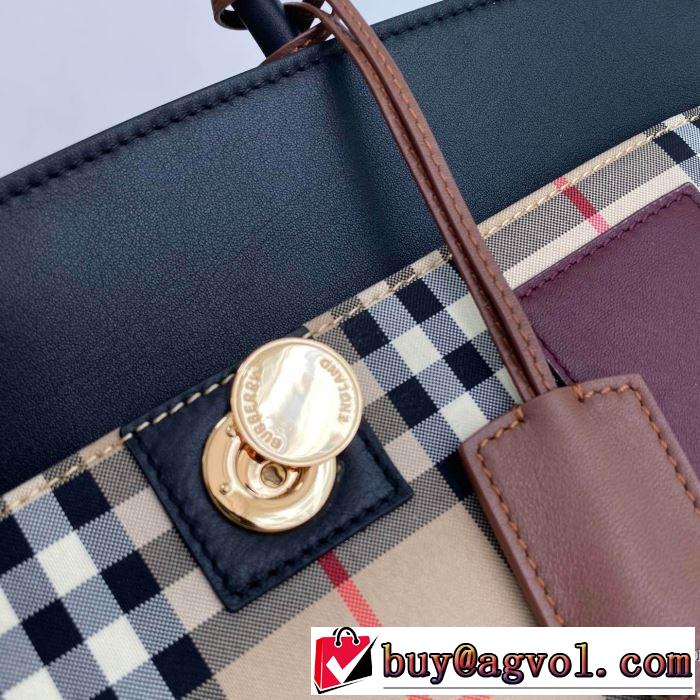 レディースバッグ 普段見ないデザインばかり バーバリー大人気柄  BURBERRY 価格帯が低い