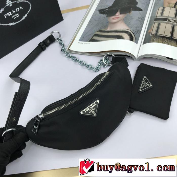 安心安全人気通販 レディースバッグ ストリート界隈でも人気 プラダ PRADA 20新作です