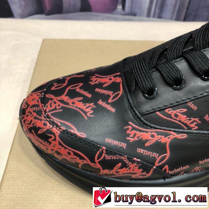 ランニングシューズ 2色可選 通勤通学どちらでも使え クリスチャンルブタン Christian Louboutin 万能に使える