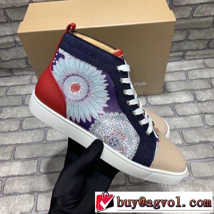 2020モデル ランニングシューズ シンプルなファッション クリスチャンルブタン ストリート感あふれ Christian Louboutin