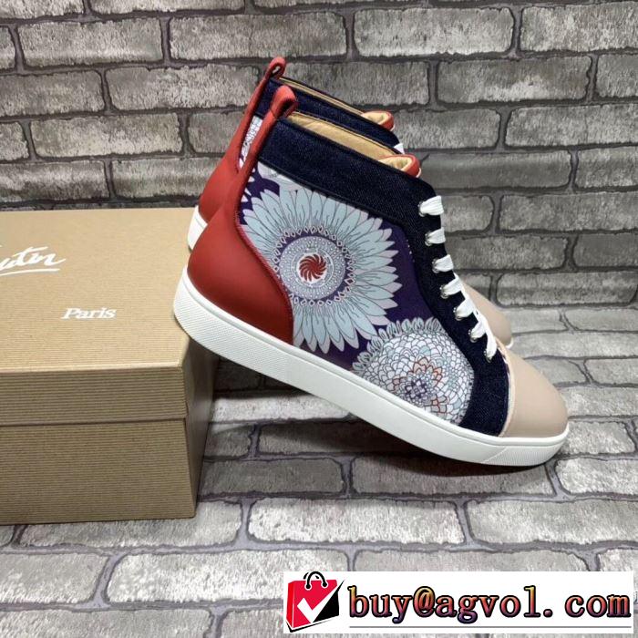 2020モデル ランニングシューズ シンプルなファッション クリスチャンルブタン ストリート感あふれ Christian Louboutin