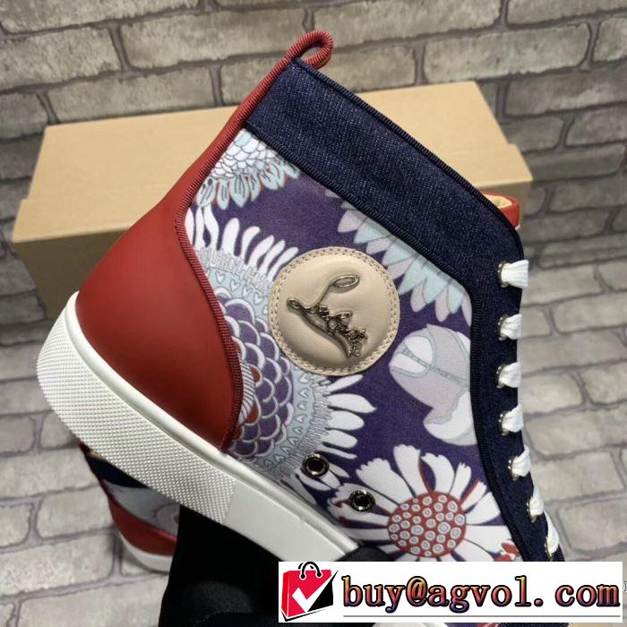 2020モデル ランニングシューズ シンプルなファッション クリスチャンルブタン ストリート感あふれ Christian Louboutin