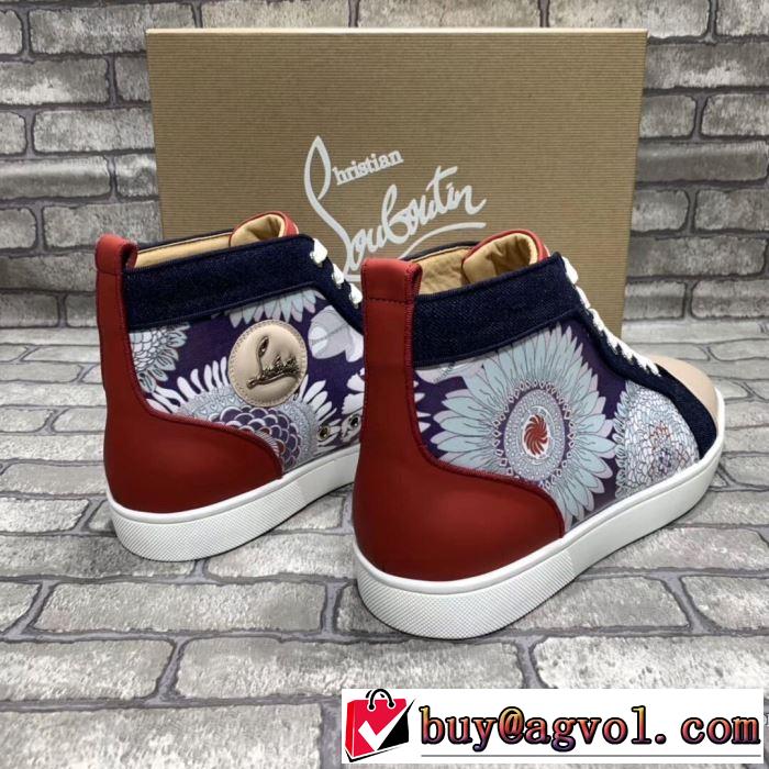 2020モデル ランニングシューズ シンプルなファッション クリスチャンルブタン ストリート感あふれ Christian Louboutin