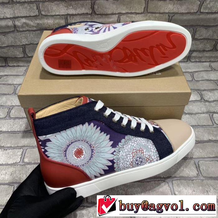 2020モデル ランニングシューズ シンプルなファッション クリスチャンルブタン ストリート感あふれ Christian Louboutin