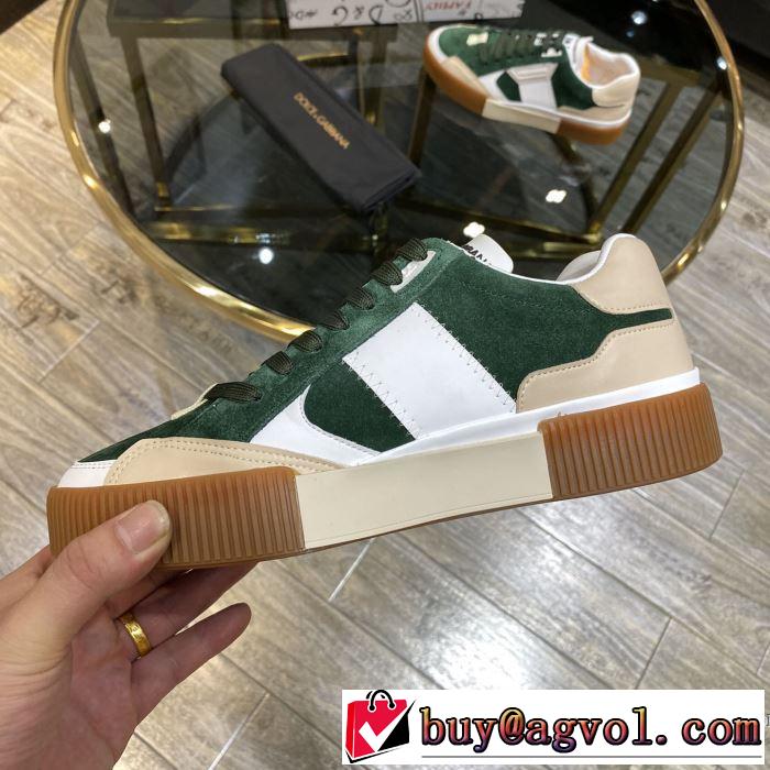 おしゃれな人が持っている スニーカー エレガントな雰囲気 ドルチェ＆ガッバーナ Dolce&Gabbana