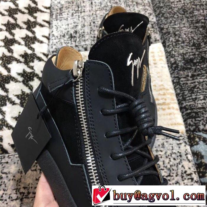GIUSEPPE ZANOTTI 取り入れやすい ジュゼッペ ザノッティ  ランニングシューズ 確定となる上品