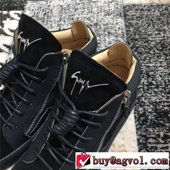 GIUSEPPE ZANOTTI 取り入れやすい ジュゼッペ ザノッティ  ランニングシューズ 確定となる上品
