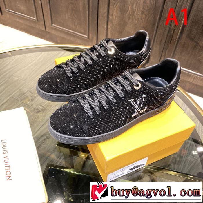 2色可選 おしゃれな人が持っている スニーカー VIP価格SALE ルイ ヴィトン LOUIS VUITTON