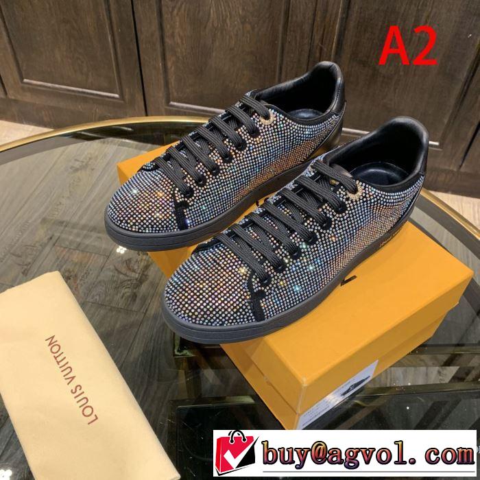 スニーカー １点限り！VIPセール 2色可選 ルイ ヴィトン おしゃれ刷新に役立つ LOUIS VUITTON