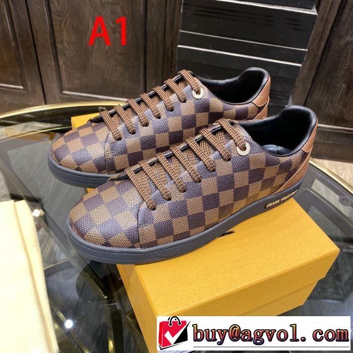 ルイ ヴィトン 2色可選 オススメのアイテムを見逃すな LOUIS VUITTON コーデの完成度を高める スニーカー