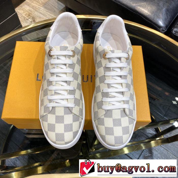 ルイ ヴィトン 2色可選 オススメのアイテムを見逃すな LOUIS VUITTON コーデの完成度を高める スニーカー