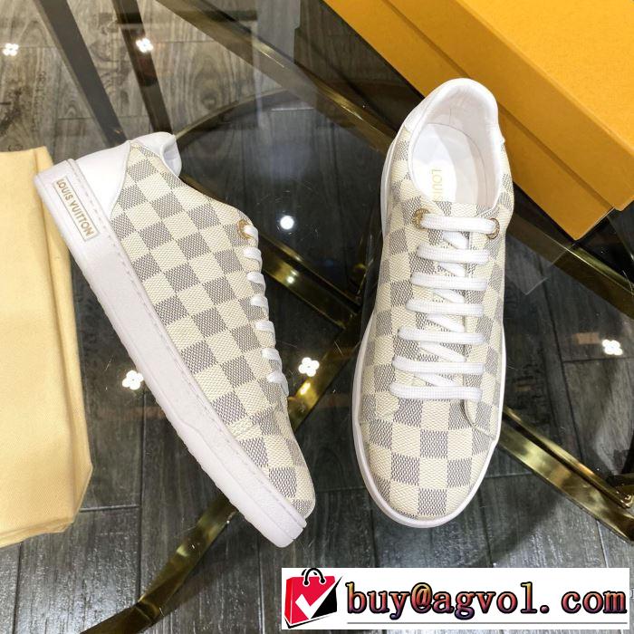 ルイ ヴィトン 2色可選 オススメのアイテムを見逃すな LOUIS VUITTON コーデの完成度を高める スニーカー