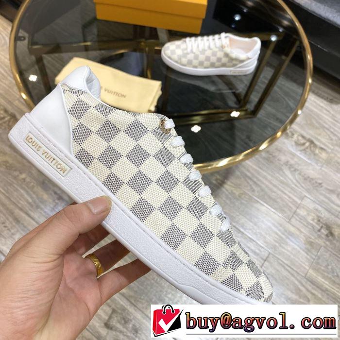 ルイ ヴィトン 2色可選 オススメのアイテムを見逃すな LOUIS VUITTON コーデの完成度を高める スニーカー