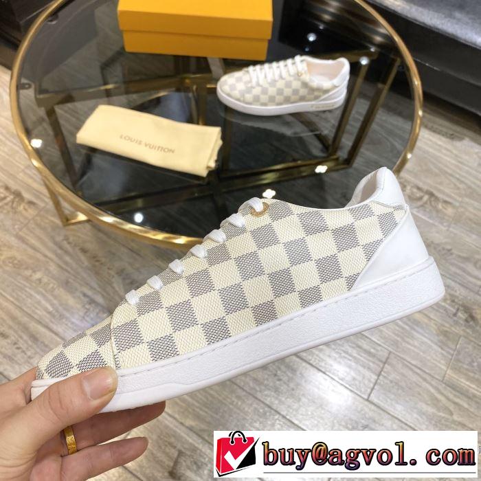 ルイ ヴィトン 2色可選 オススメのアイテムを見逃すな LOUIS VUITTON コーデの完成度を高める スニーカー