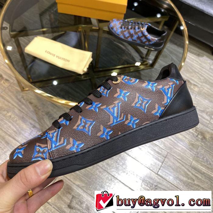 シンプルなファッション スニーカー 3色可選 この時期の一番人気は ルイ ヴィトン LOUIS VUITTON