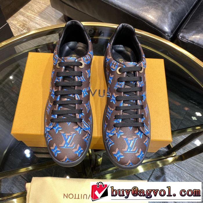 シンプルなファッション スニーカー 3色可選 この時期の一番人気は ルイ ヴィトン LOUIS VUITTON