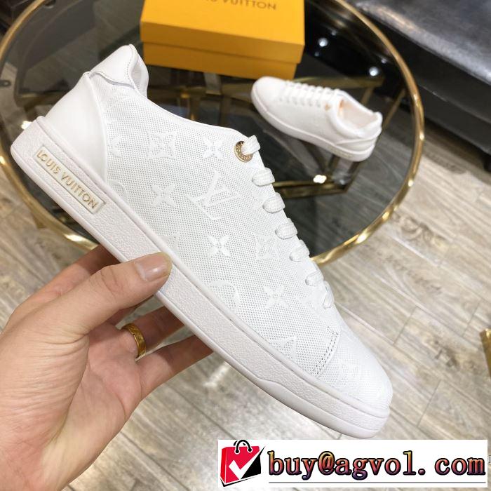2色可選  2020モデル ルイ ヴィトン LOUIS VUITTON ストリート感あふれ スニーカー 人気の高いブランド