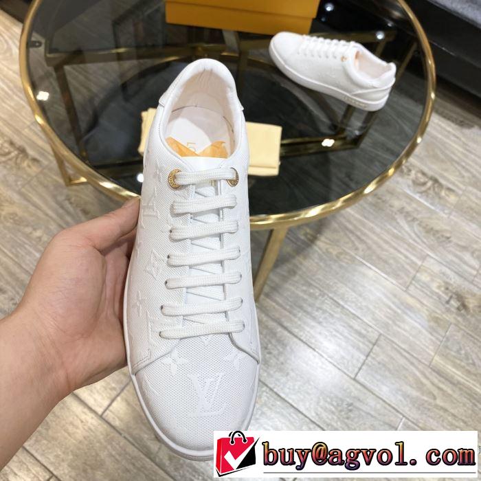 2色可選  2020モデル ルイ ヴィトン LOUIS VUITTON ストリート感あふれ スニーカー 人気の高いブランド
