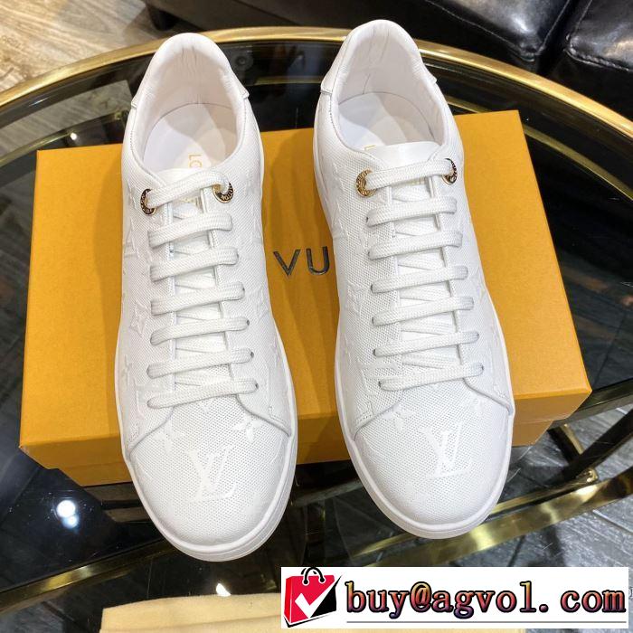 2色可選  2020モデル ルイ ヴィトン LOUIS VUITTON ストリート感あふれ スニーカー 人気の高いブランド