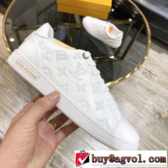 安心安全人気通販 スニーカー2色可選  普段使いにも最適なアイテム ルイ ヴィトン LOUIS VUITTON