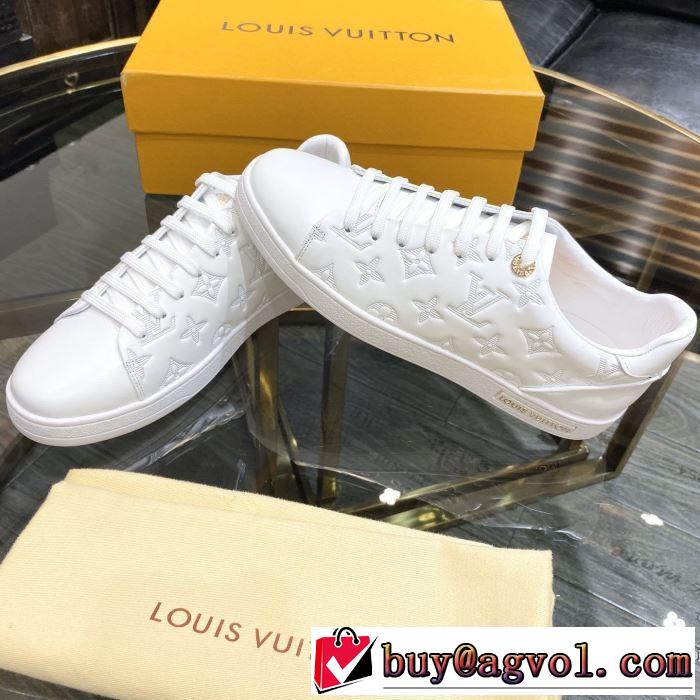 安心安全人気通販 スニーカー2色可選  普段使いにも最適なアイテム ルイ ヴィトン LOUIS VUITTON