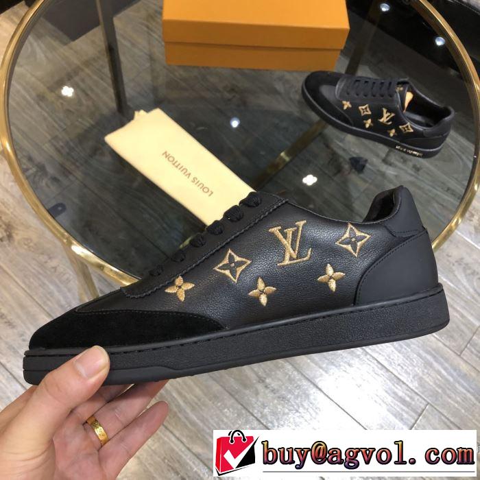ルイ ヴィトンファッショニスタを中心に新品が非常に人気 2色可選  LOUIS VUITTON 2020春新作 スニーカー