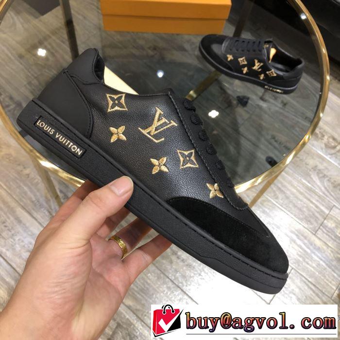 ルイ ヴィトンファッショニスタを中心に新品が非常に人気 2色可選  LOUIS VUITTON 2020春新作 スニーカー